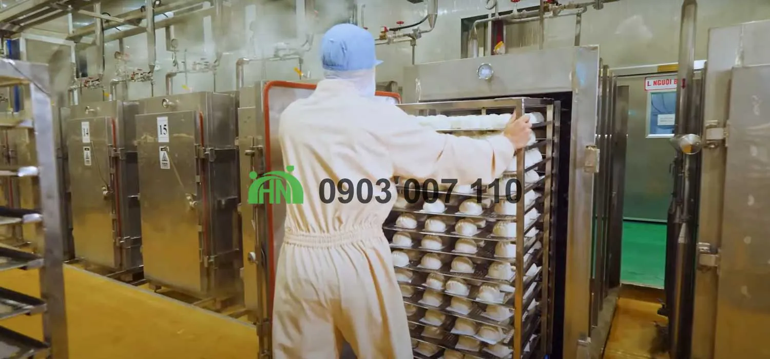 bánh bao nhân đậu đỏ