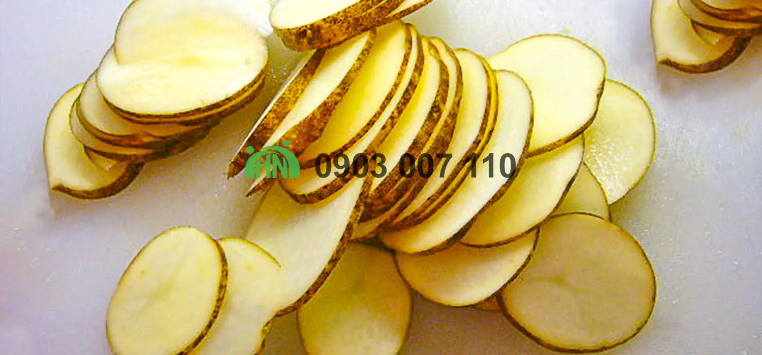 sản xuất snack khoai tây