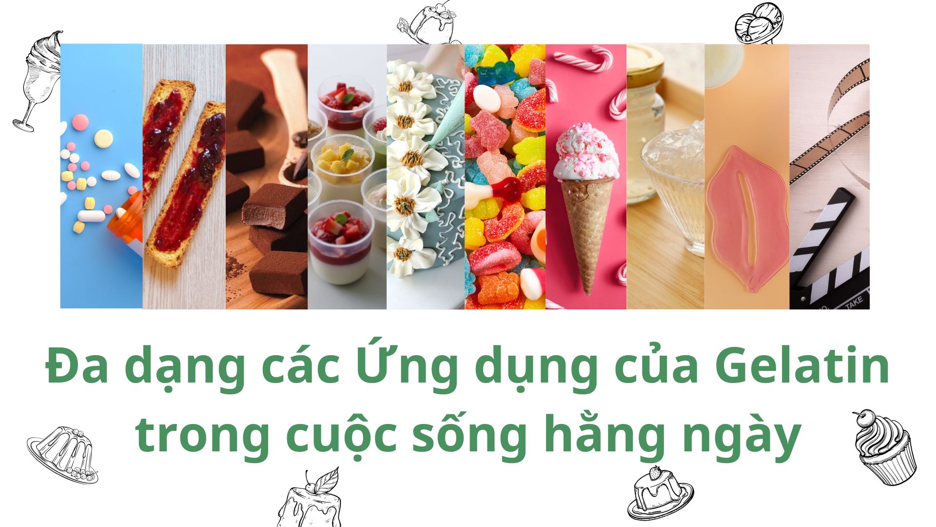 Ứng dụng của Gelatin