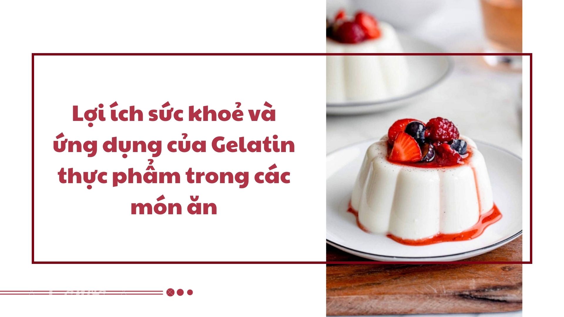 Gelatin thực phẩm